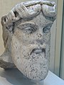 Archaic-style head of Dionysos Roman 1st century CE (624119413).jpg