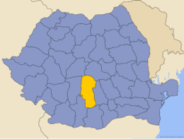 Distret de Argeș - Localizazion