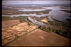 Aerial view of the Arkansas Post