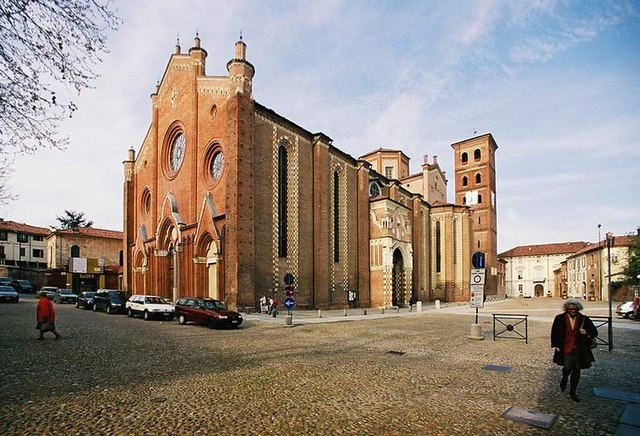 The cathedral of Asti
