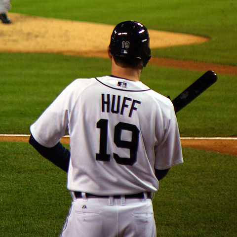 Huff with the Detroit Tigers, 2009