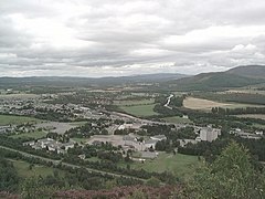 Utsikt över Aviemore från Craigellachie