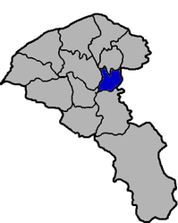 Distretto di Bade – Mappa