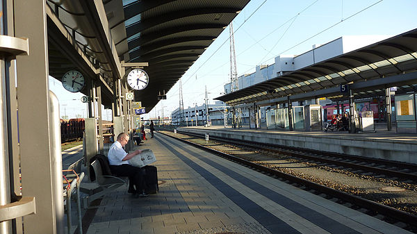 Station, looking to the southeast