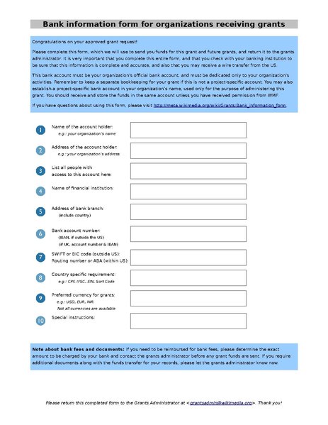 File:Bank information form - organizations.pdf