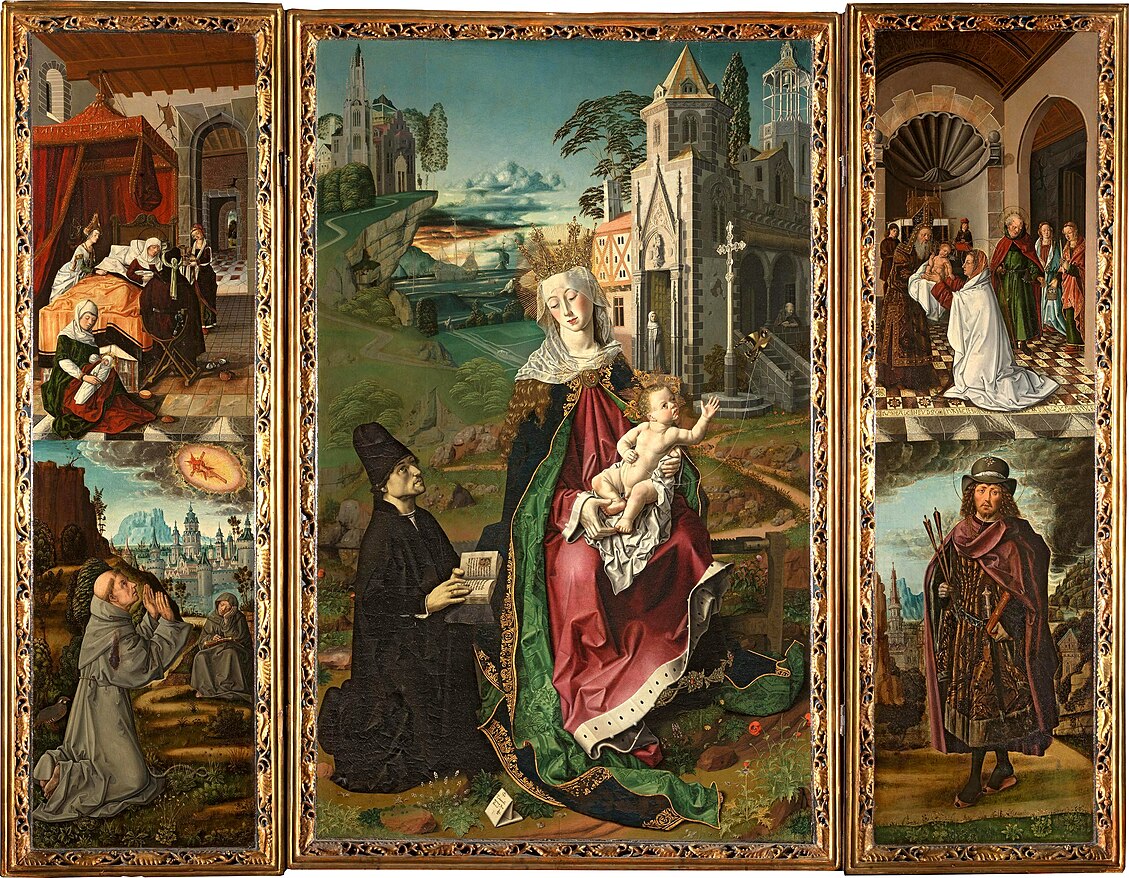 Triptych of the Virgin of Montserrat