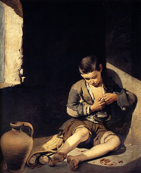 File:Bartolomé Esteban Murillo - The Young Beggar.JPG