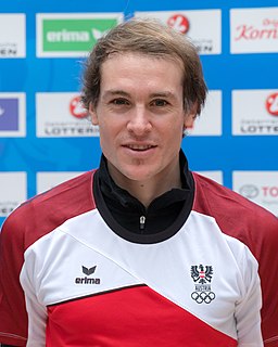 Bernhard Tritscher Austrian cross country skier