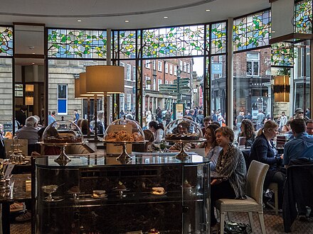 Inside Bettys Tea Rooms