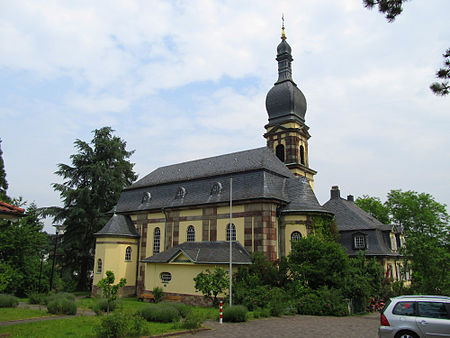 Blieskastel Protestantische Kirche von Westen 2012 05 31