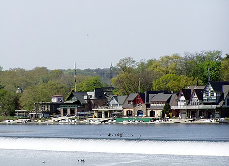 Boathouse Row wide