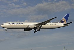 767-400ER Continental Airlines