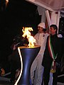 La fiamma olimpica ad Ancona