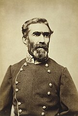 General Braxton Bragg, (al mando)