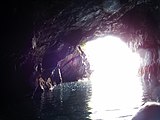 Grotteninneres vom Boot aus