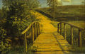 Мост через кладбищенский ручей в Ассенсе (1842)