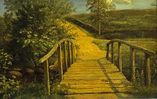 アッセンズの川にかかる橋(1842)