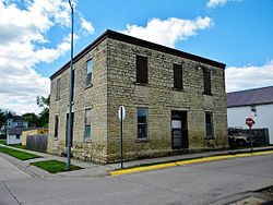 Building at 306 S. Second Street NRHP 91001071 Jackson County, IA.jpg