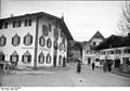 En gate i Oberammergau, mars 1930