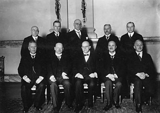 <span class="mw-page-title-main">Fourth Marx cabinet</span> 1927–28 cabinet of Weimar Germany