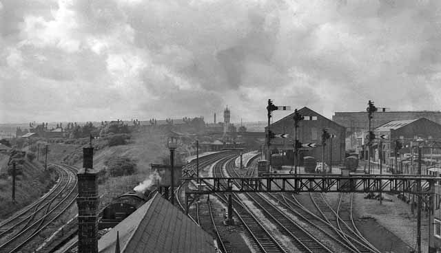 The station in 1963