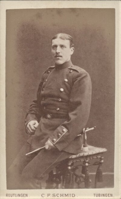C F Schmid - Gustav Schneider als Student WS1879-80.jpg