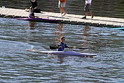 Deutsch: Kanusport bei den Olympischen Jugendspielen 2018; Tag 10, 16. Oktober 2018; Jungen Einer-Kajak-Slalom – Aufwärmen vor den Finalrennen) English: Canoeing at the 2018 Summer Youth Olympics at 16 October 2018 – Boys' K1 slalom – Warm up before the final races