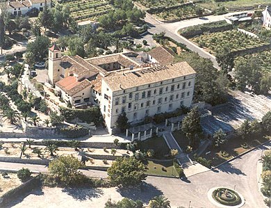 View of the Monastery of Aguas Vivas, in Carcaixent. Carcagente.Convento de Aguas Vivas.jpg