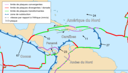 Illustratieve afbeelding van het artikel Caribische plaat