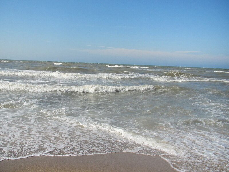 File:Caspian Sea Novxani beach e-citizen.jpg