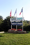 Entrée du Dino-zoo.