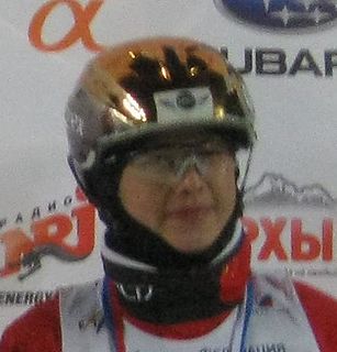Cheng Shuang Chinese aerial skier