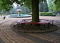 Čeština: Chlumec, okres Ústí nad Labem. Náměstí, kašna a lavičky. English: Chlumec, Ústí nad Labem District, Ústí nad Labem Region, Czech Republic. A square. Camera location 50° 41′ 54.4″ N, 13° 56′ 26.3″ E    View all coordinates using: OpenStreetMap