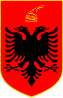 Coat of arms of Albania.