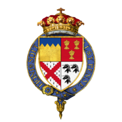 The arms of the 2nd Duke of Ormond