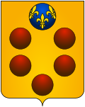 Coat of arms of the House of Medici.svg