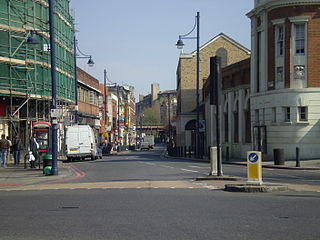Coldharbour Lane Road in south London