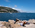 Image 883Couple at the Porporela pier, Dubrovnik, Croatia