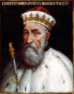 Cristoforo Grimaldi Rosso Doge of the Republic of Genoa