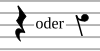 Liste Musikalischer Symbole: Notensystem, Schlüssel, Notenwerte und Pausen