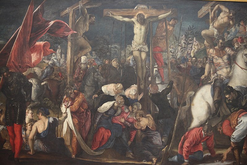 File:Crocifissione di Jacopo Robusti detto Jacopo Tintoretto, (1).JPG