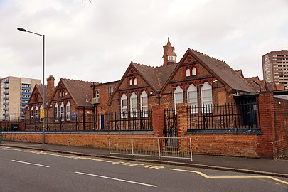 Cromwell street school formally a Birmingham board school established following the 1870 Education Act