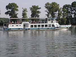 Battello sul delta del Danubio