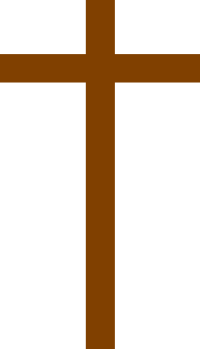 A crux immissa or Latin cross