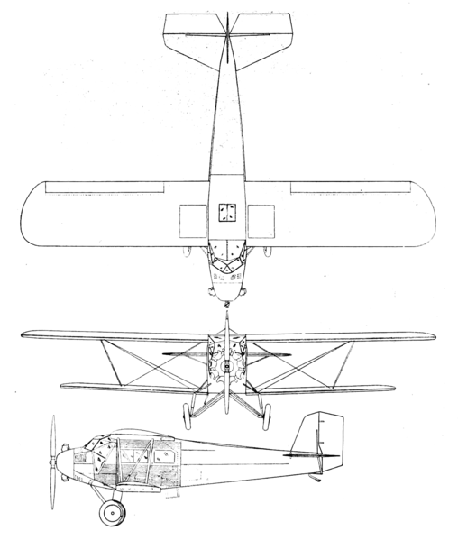 File:Cunningham-Hall PT-6 3-view Aero Digest May 1929.png
