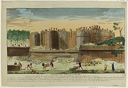 Bastille: A kezdetek, Börtönként, Az épület ostroma