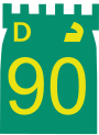 D90 Rotası UAE.svg