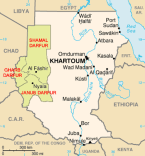 kart sudan Kampene om Omdurman og Khartoum 2008 – Wikipedia