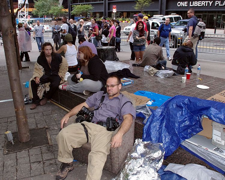 File:Day 8 Occupy Wall Street September 24 2011 Shankbone 6.JPG