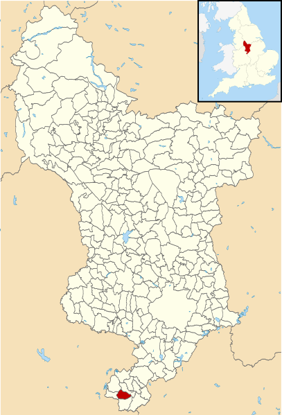 File:Derbyshire UK parish map highlighting Coton in the Elms.svg